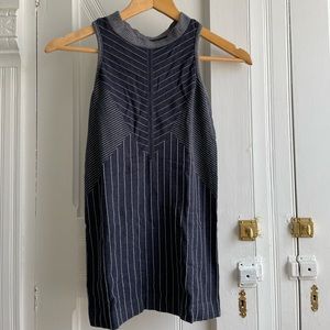 Athleta tank with a high neckline and racerback! It was a Vince collaboration.